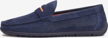 Kazar - Mocasines en azul: frente