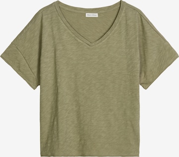 T-shirt Marc O'Polo en vert : devant