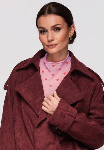 Ombre Tussenjas in Rood