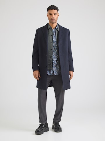 OLYMP - Ajuste regular Camisa de negocios en azul