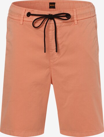 BOSS Orange Shorts 'Taber' in Orange: predná strana