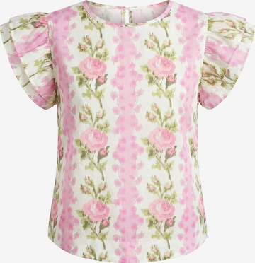 Usha Blouse in Roze: voorkant