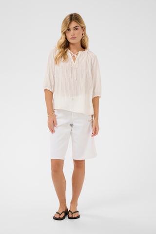 Chemisier 'CRMinna' Cream en blanc