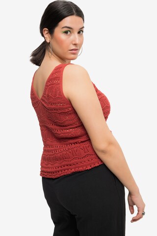 Studio Untold Knitted Top in Red