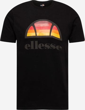 ELLESSE - Camiseta 'Sunset' en negro: frente