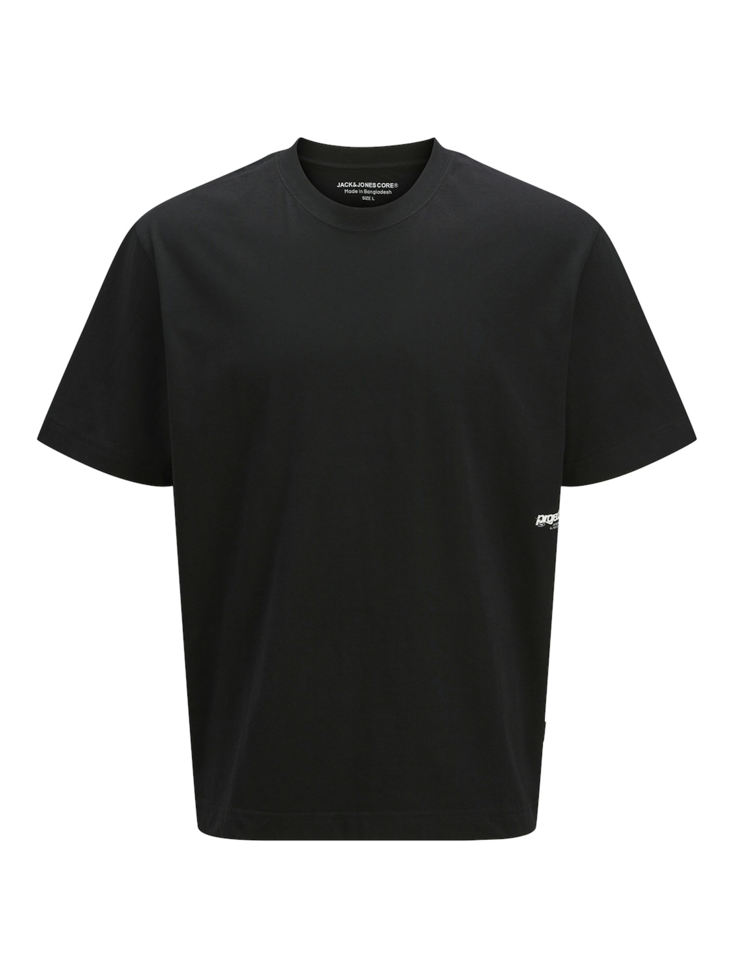 JACK & JONES Shirt 'UNION' in Schwarz: Vorderseite