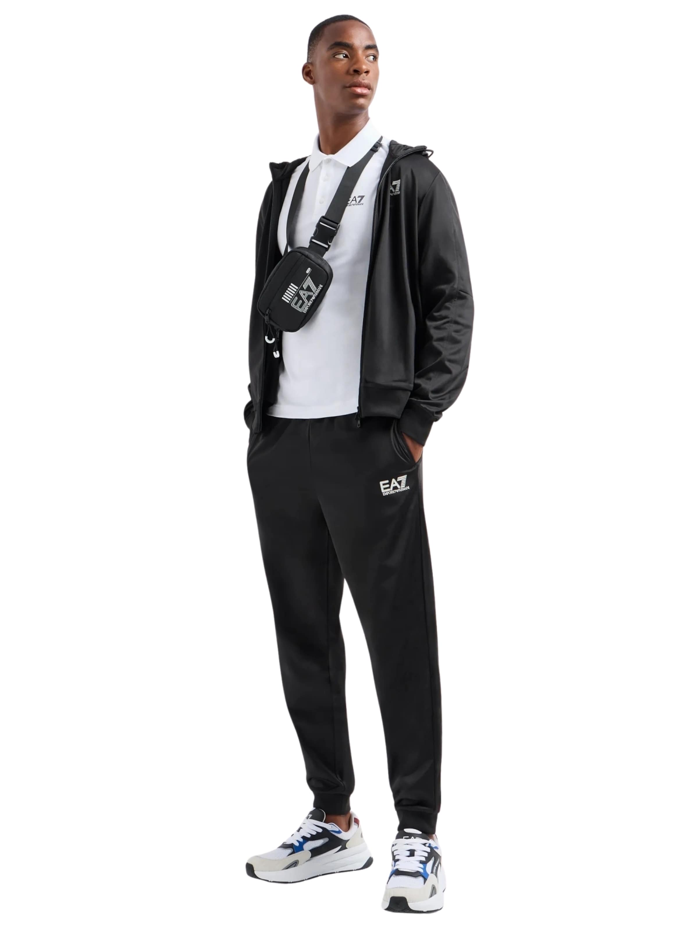 EA7 Emporio Armani Poloshirt in Weiß