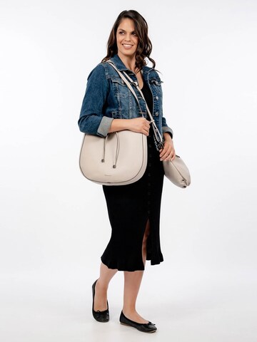 TAMARIS Shoulder Bag 'Janika' in Grey: front