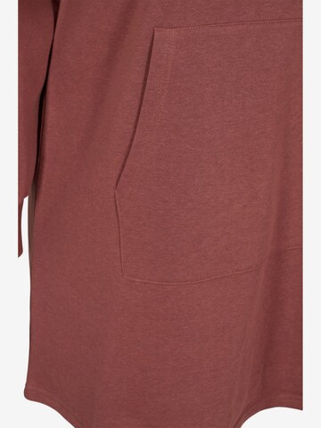 Active by Zizzi Sweatshirt 'ATAKWA' in Braun