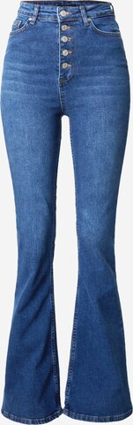 Trendyol Flared Jeans in Blauw: voorkant