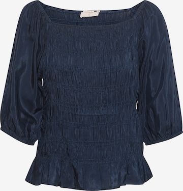 mėlyna Cream Palaidinė 'Almas': priekis