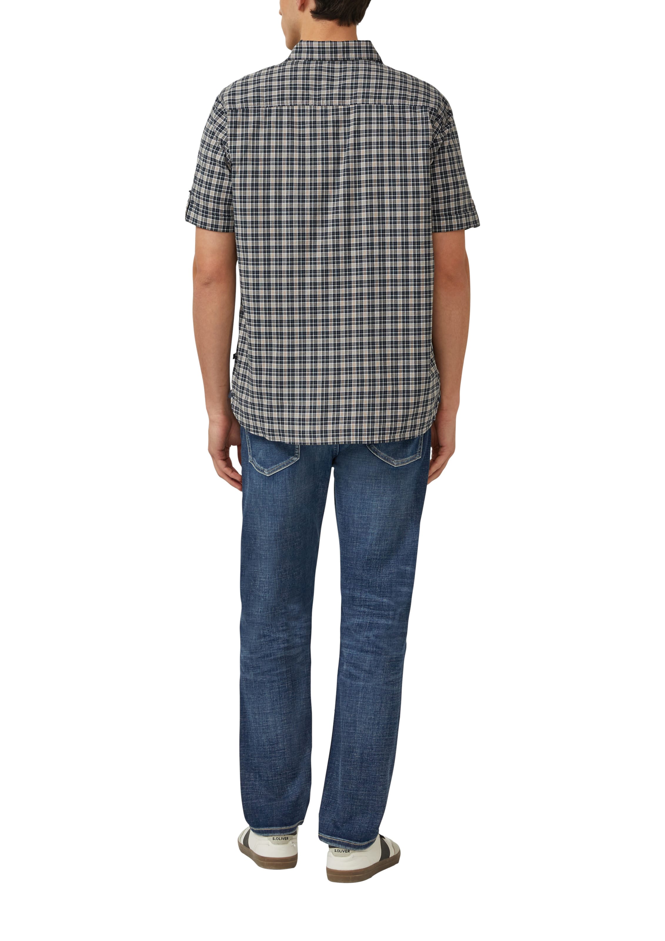 Coupe regular Chemise s.Oliver en bleu