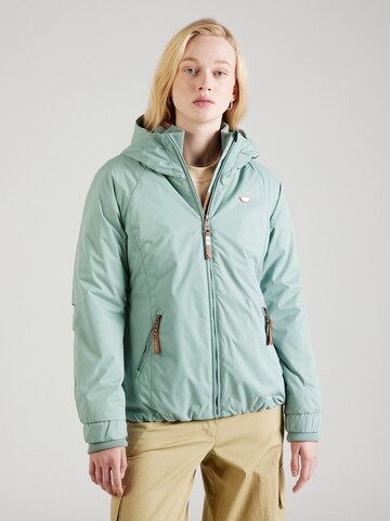 Ragwear Φθινοπωρινό και ανοιξιάτικο μπουφάν 'DIZZIE' σε πράσινο: μπροστά