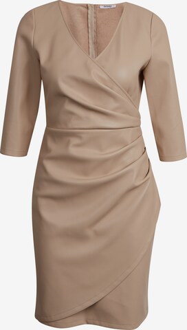 Orsay Dress in Beige: front