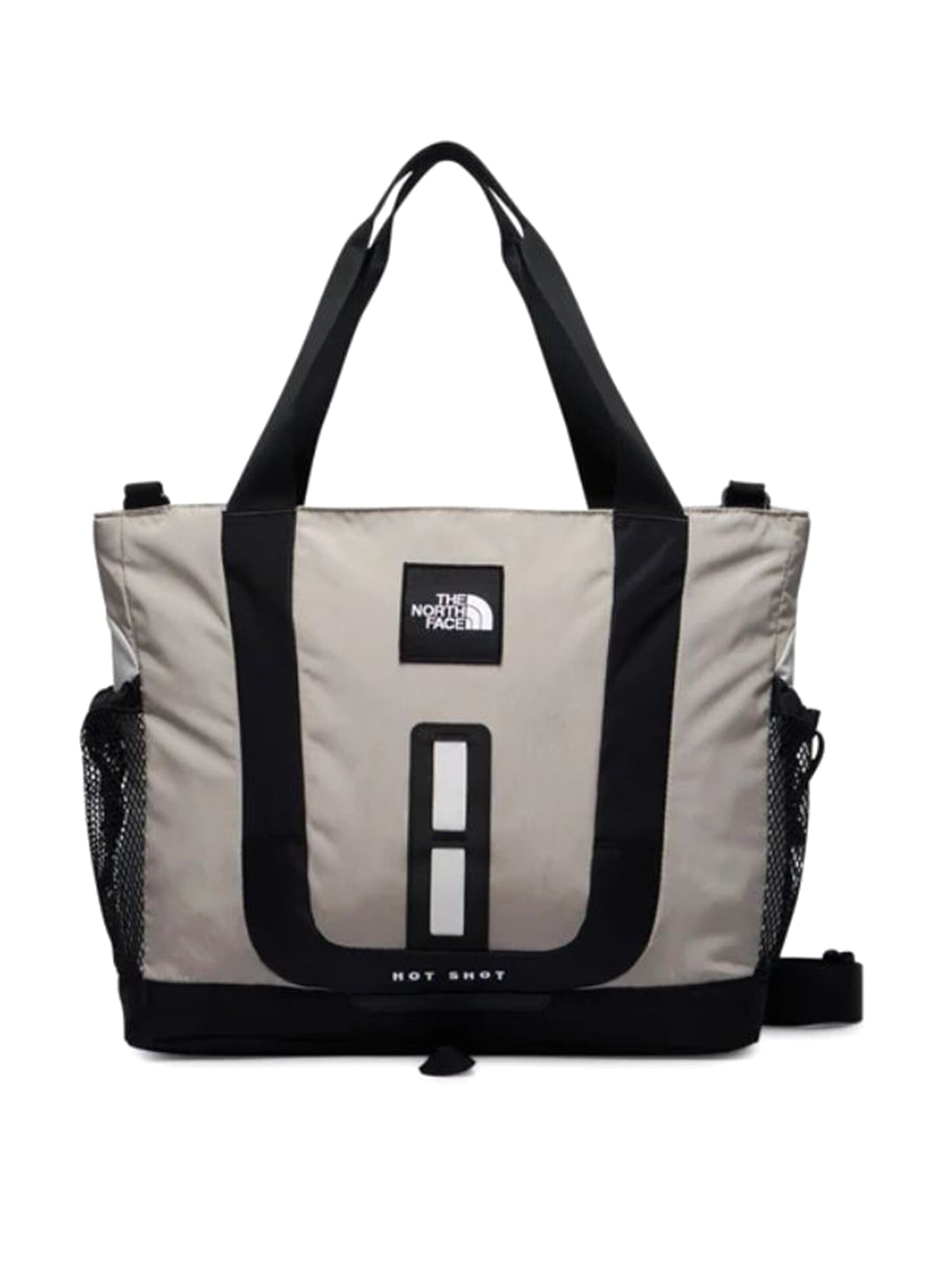 THE NORTH FACE Sac de voyage 'HOT SHOT TOTE STONE SLAB / CUMULUS CLOUD' en One Size en beige, Vue avec produit