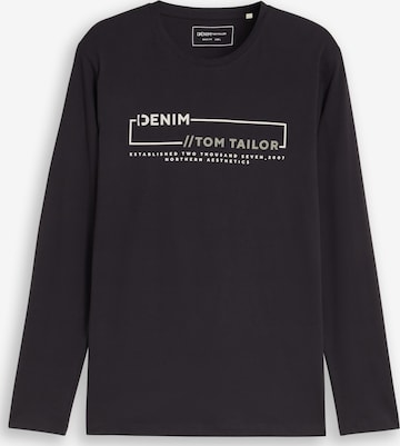 TOM TAILOR DENIM - Camiseta en gris: frente