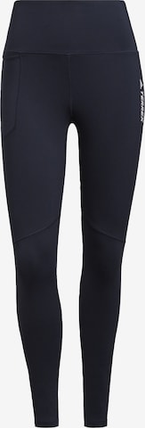 ADIDAS TERREX Skinny Leggins 'TERREX Multi' in Blau: predná strana