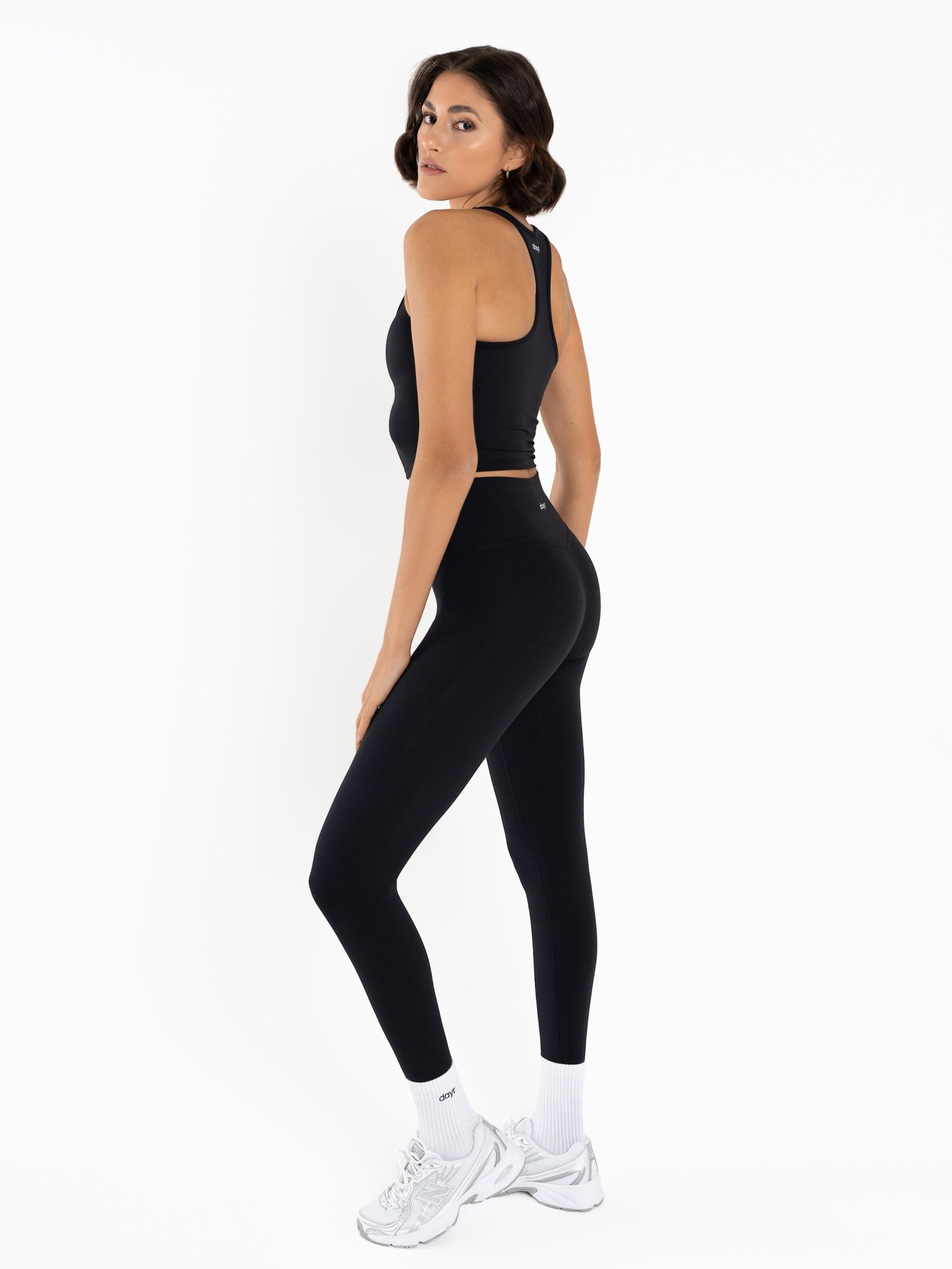 dayr - Skinny Leggings 'Essential' en negro