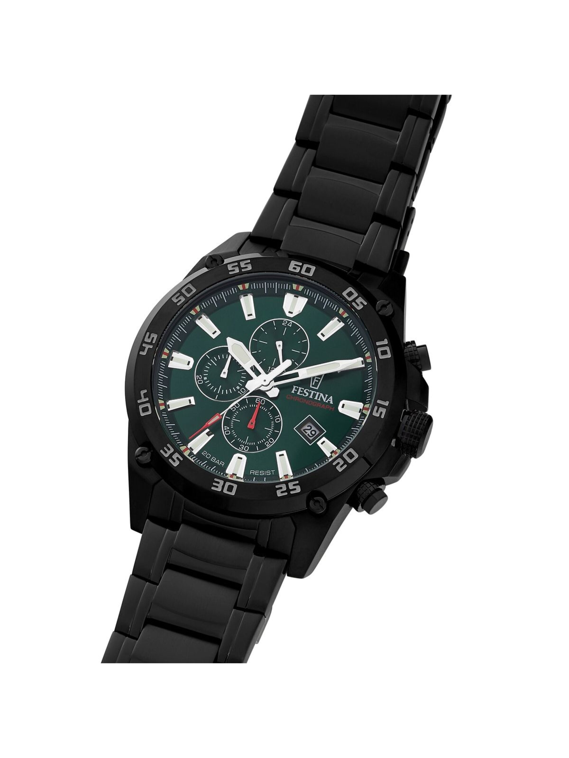Montre à affichage analogique FESTINA en vert