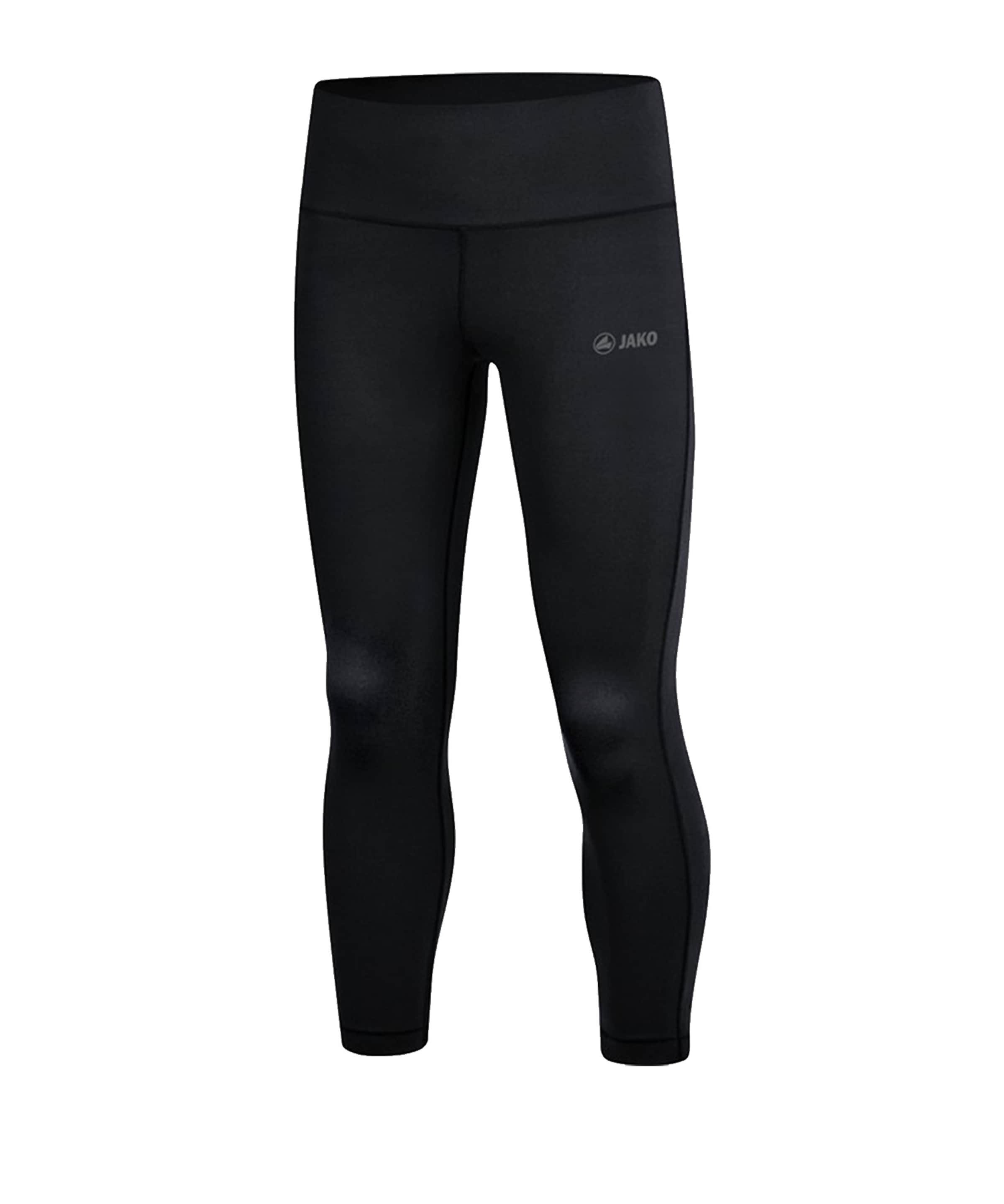 JAKO Workout Pants in Black: front