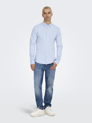 Only & Sons Slim fit Ing 'ONSRobin' - kék