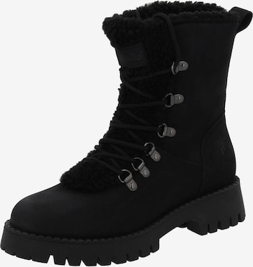 Bottes à lacets 'Torrisa' Palado en noir : devant