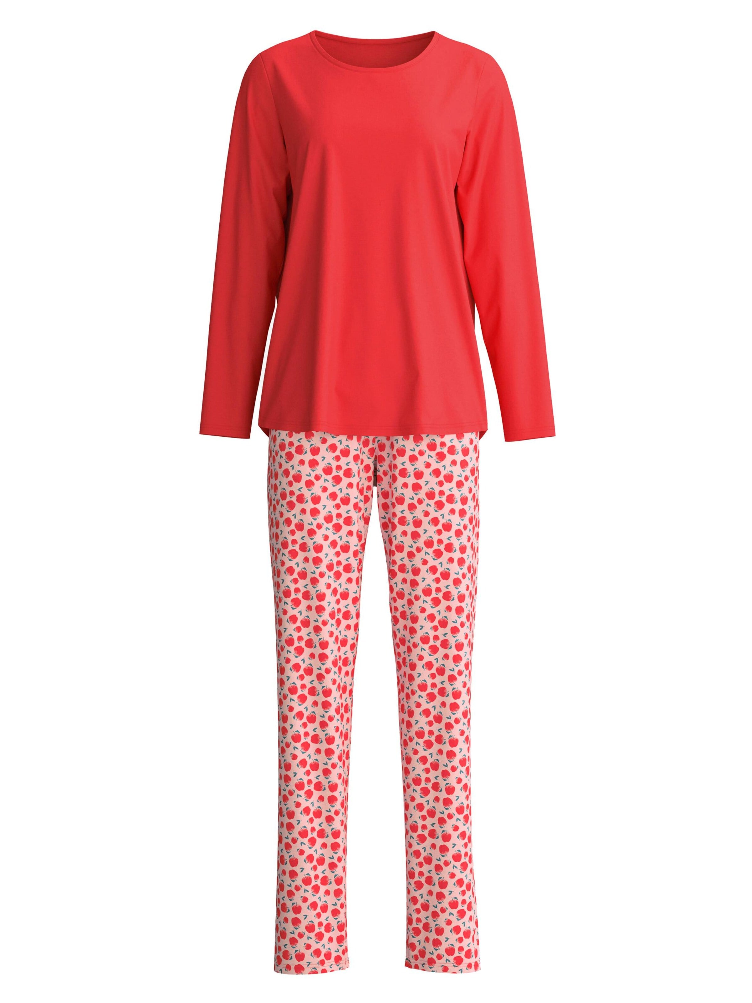 Pigiama 'Fruity Dreams' di CALIDA in rosso: frontale