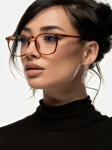 Lunettes 'Bantur Blue Light' Smooder en marron