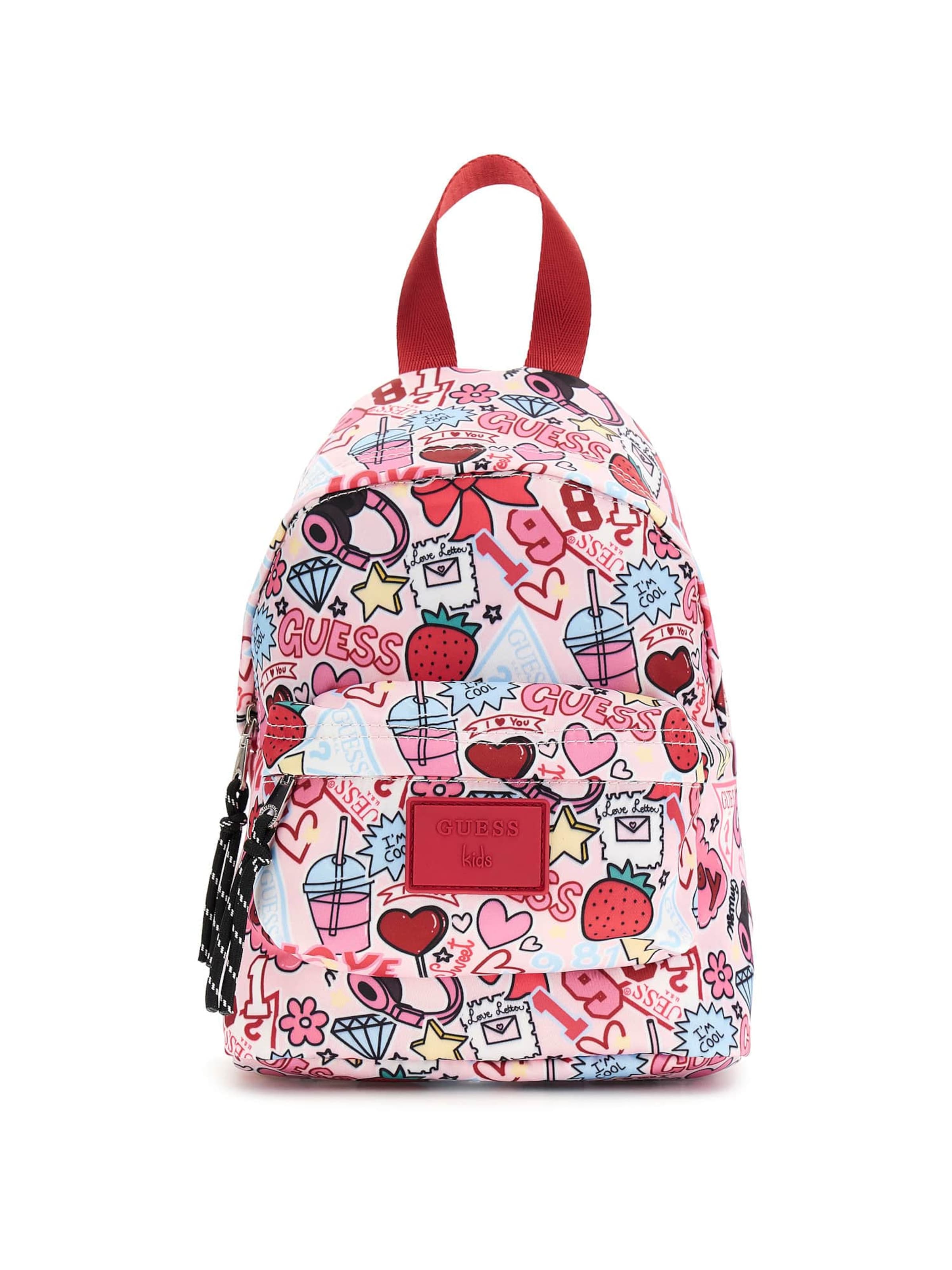GUESS Rucksack in Pink: Vorderseite