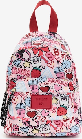GUESS Rucksack in Pink: Vorderseite