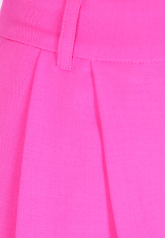 faina - regular Pantalón plisado en rosa