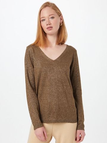 Pullover 'RYO' di Maison 123 in verde: frontale