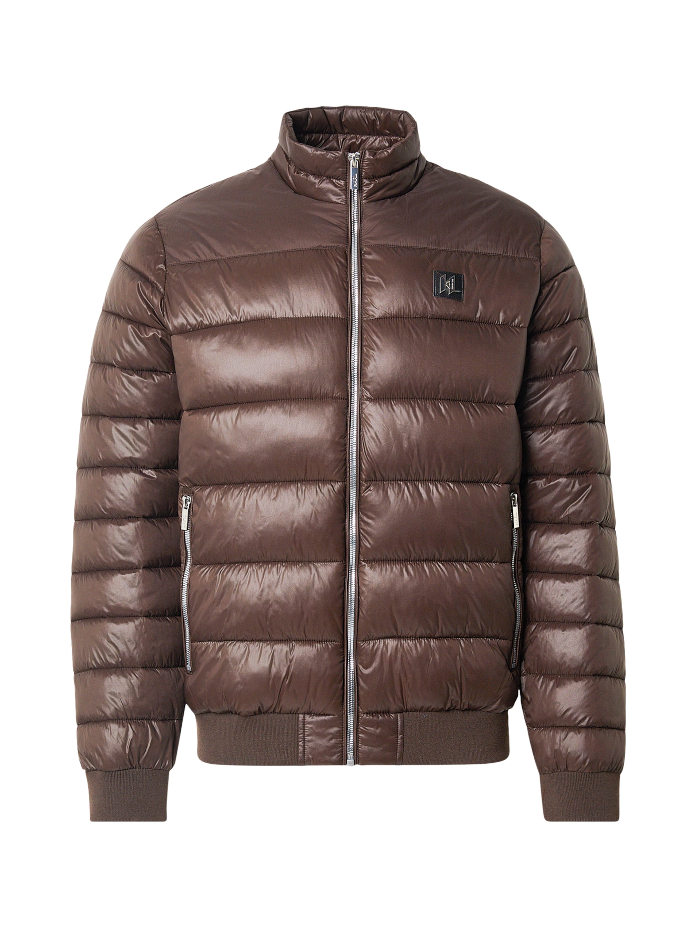 Geacă de primăvară-toamnă de la Karl Lagerfeld pe maro: față