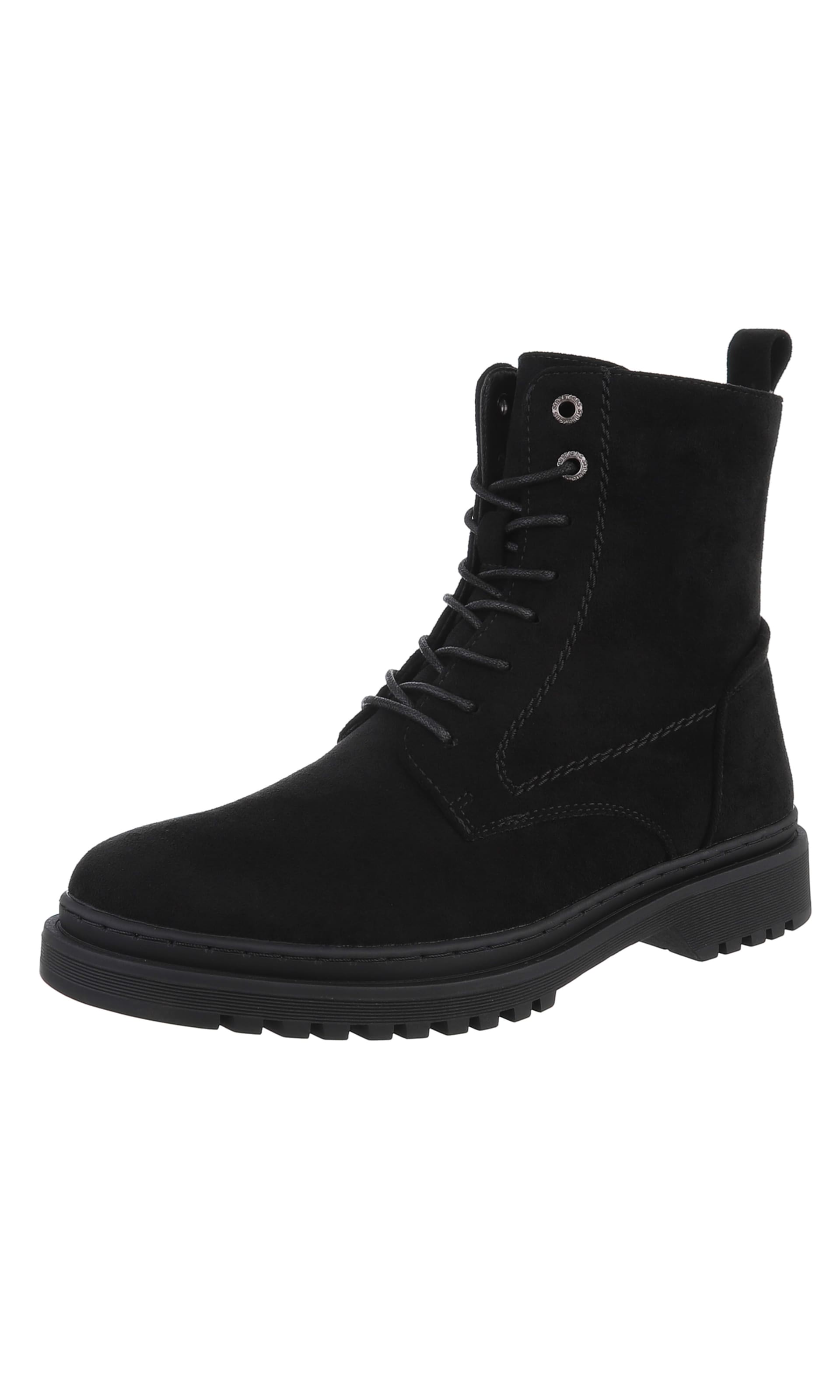 CoolWalk Boots in Schwarz: Vorderseite