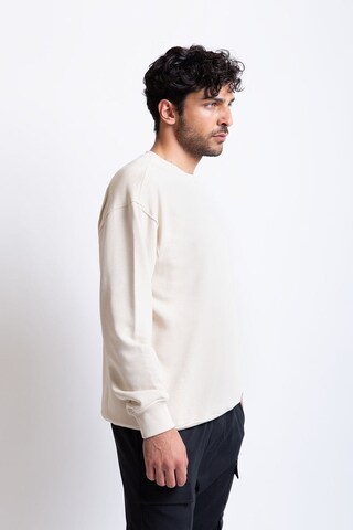 Sweat-shirt UNIQVIBE en beige