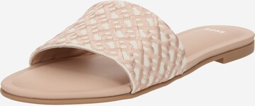 BOSS Pantolette 'Millie' i beige: framsida