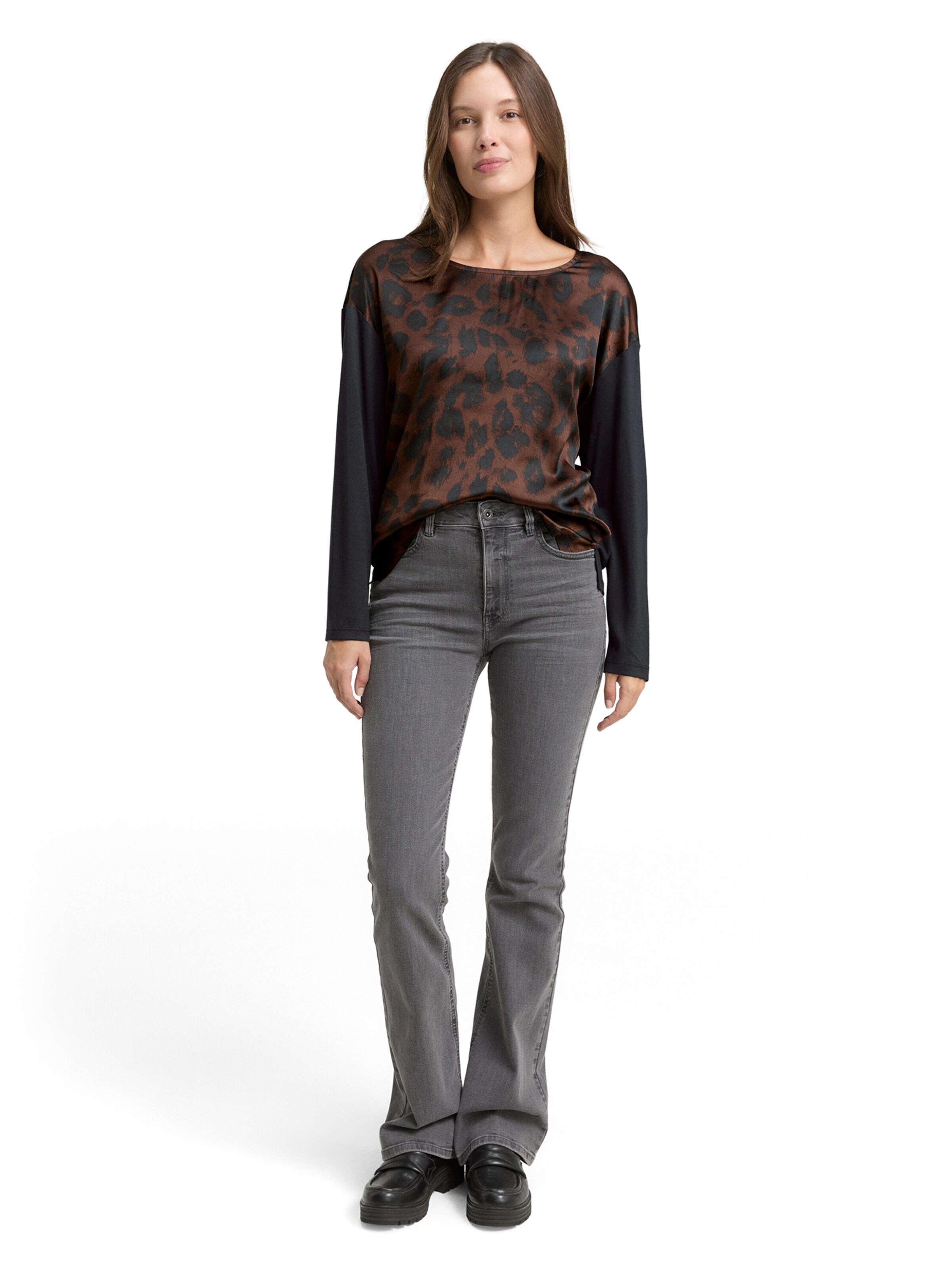 TOM TAILOR Футболка в Коричневый