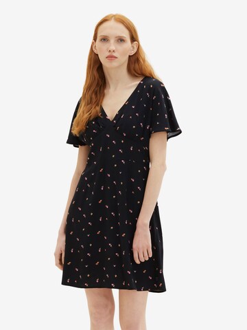 TOM TAILOR DENIM Dress in Black: front