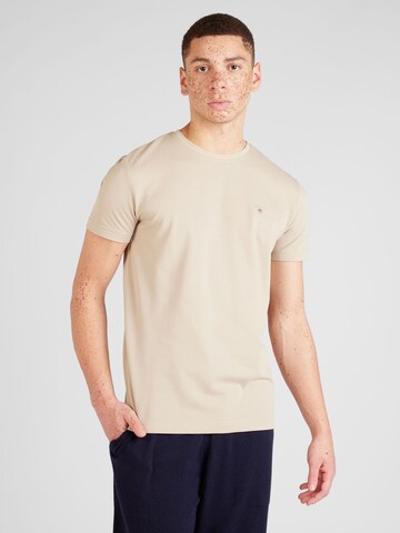 GANT Shirt in Beige: front