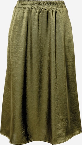PIECES Skirt 'Canni' in Green: front