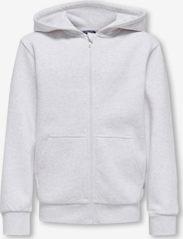 Only & Sons Junior Sweatvest 'OSJCeres' in Grijs: voorkant