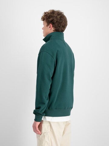 ALPHA INDUSTRIES Sweatshirt in Green