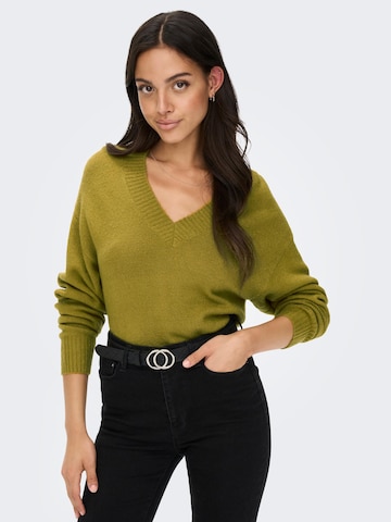 JDY Sweater 'MOSS' in Green