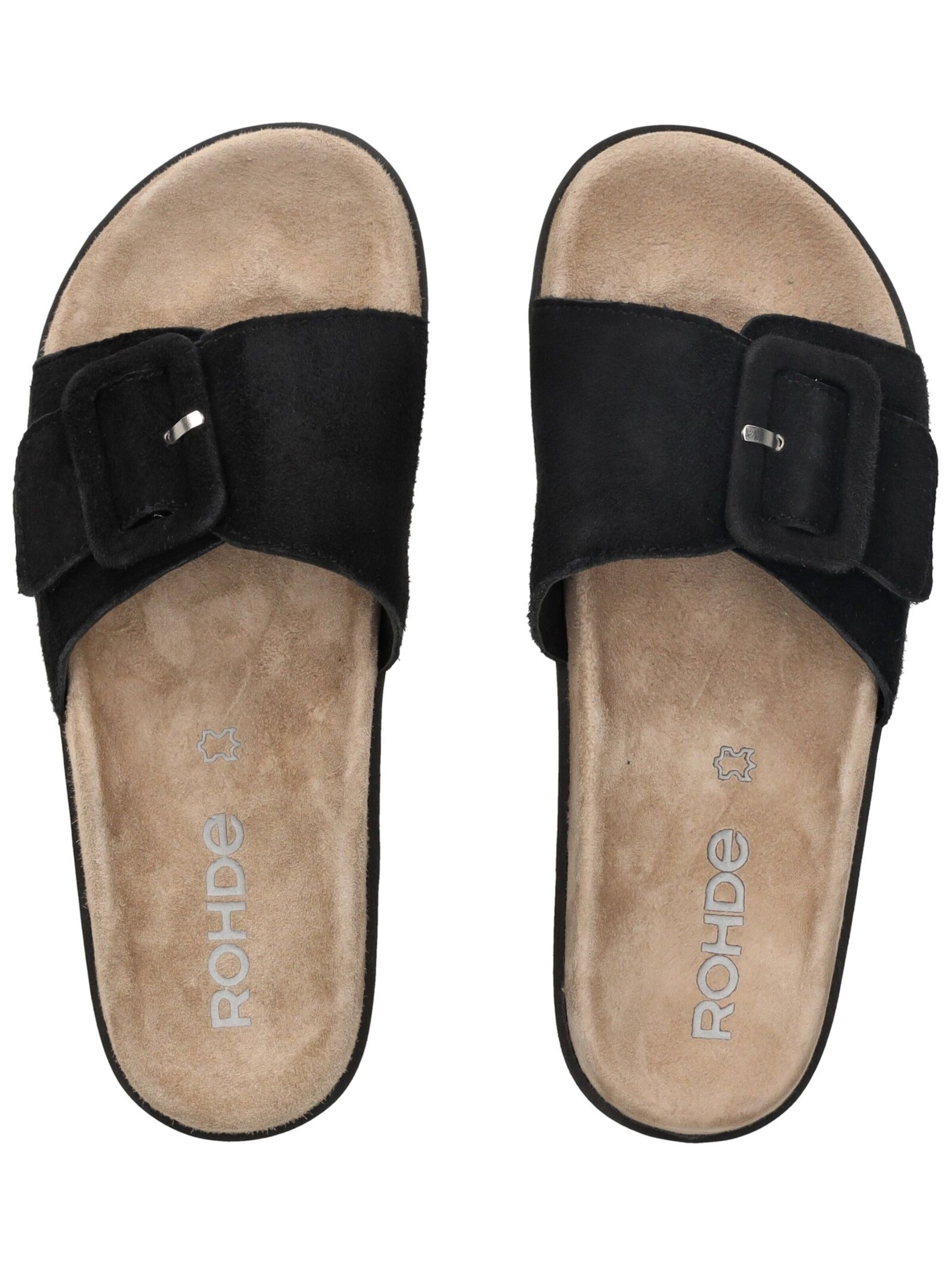 ROHDE Mules in Black