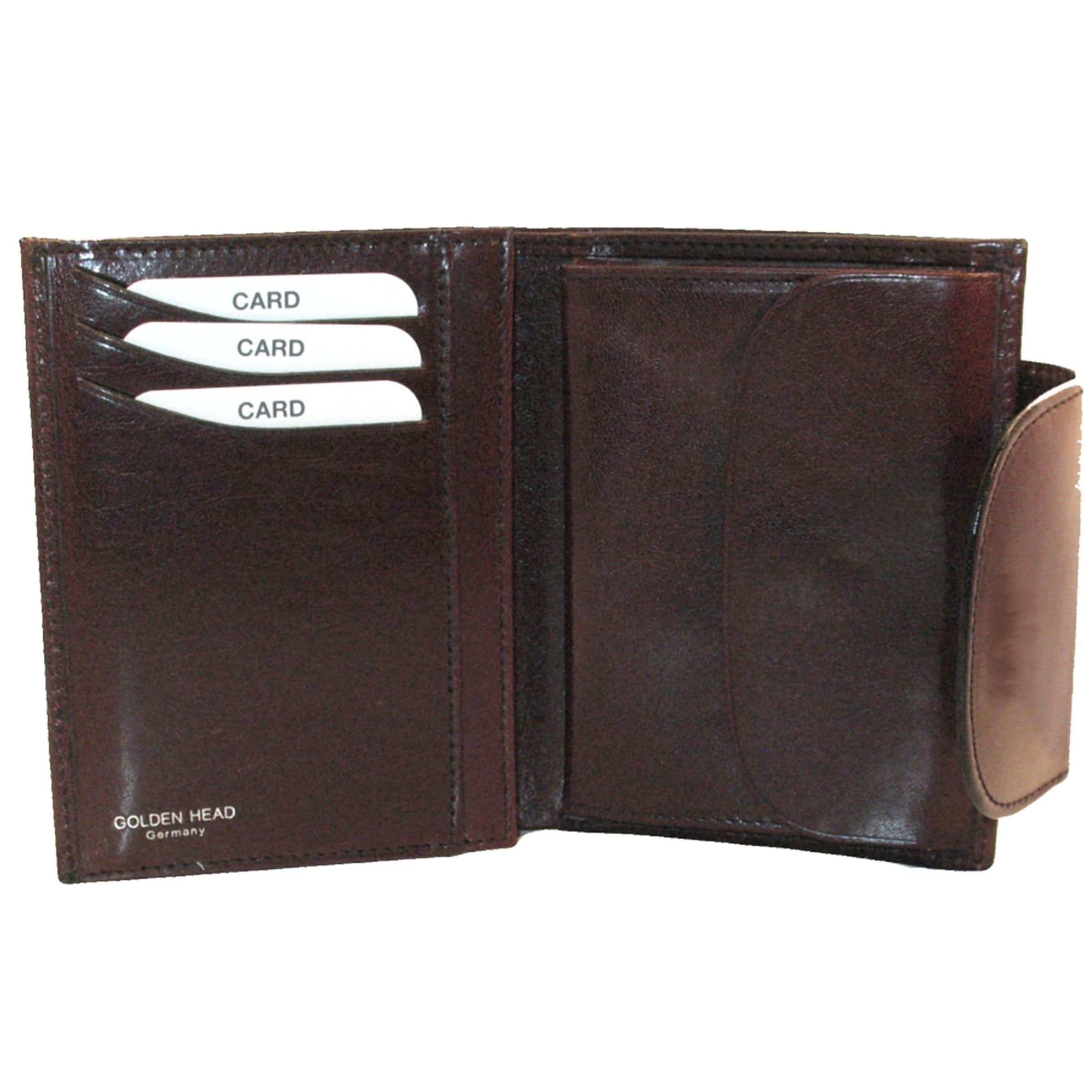 Porte-monnaies GOLDEN HEAD en rouge