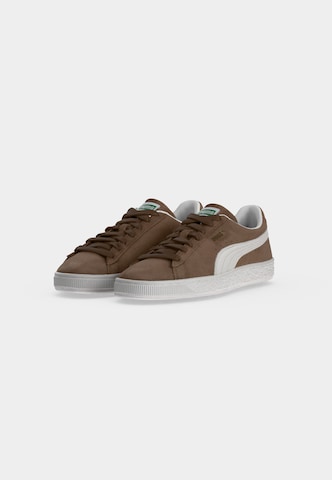 PUMA - Sapatilhas altas 'Suede Classic' em castanho