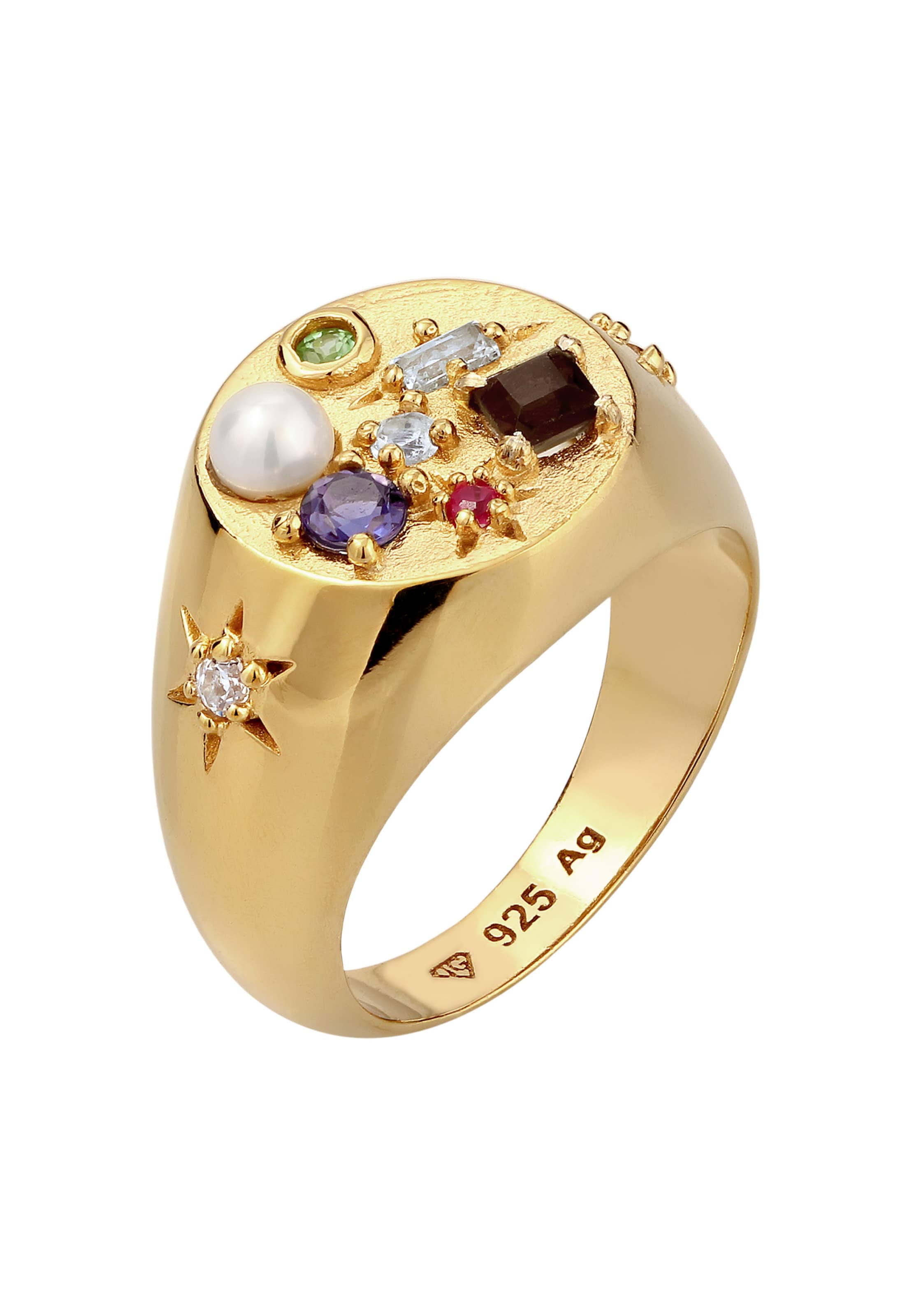 ELLI PREMIUM Ring in Gold: front