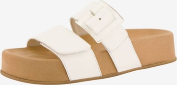 Zoccoletto di Paul Green in bianco: frontale