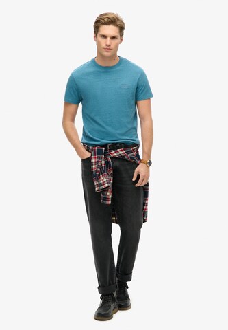 Maglietta 'ESSENTIAL' di Superdry in blu