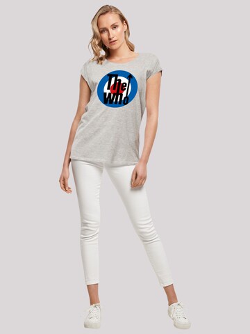 T-shirt 'The Who Target' F4NT4STIC en gris